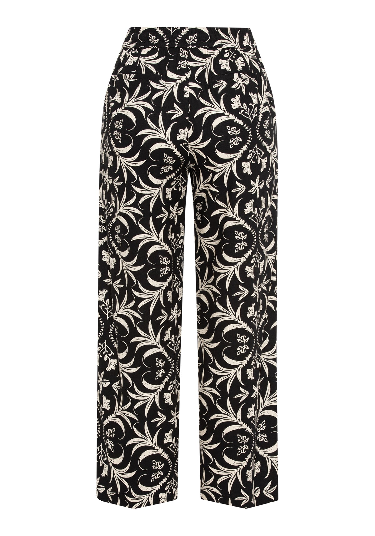 Anna Fit Ornamental Cropped Pant