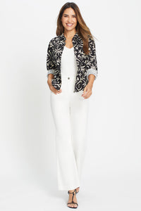 Ornamental Print Jacket