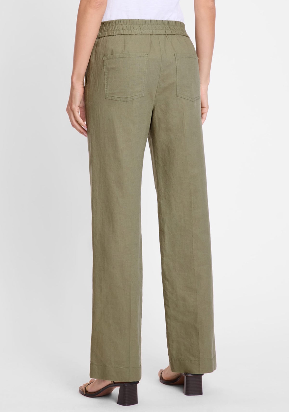 Pantalon pull-over à jambe large Anna Fit
