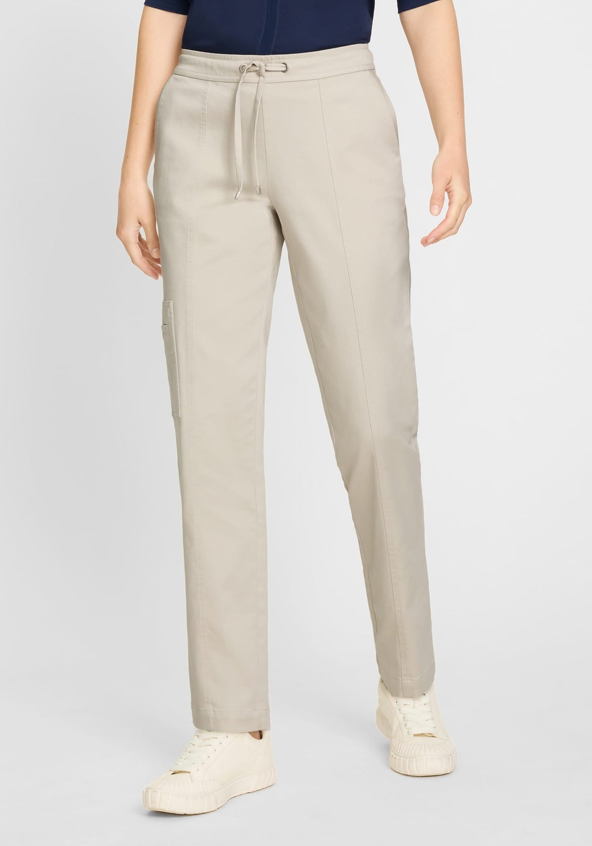 Lisa Fit Stretch Twill Drawstring Pant