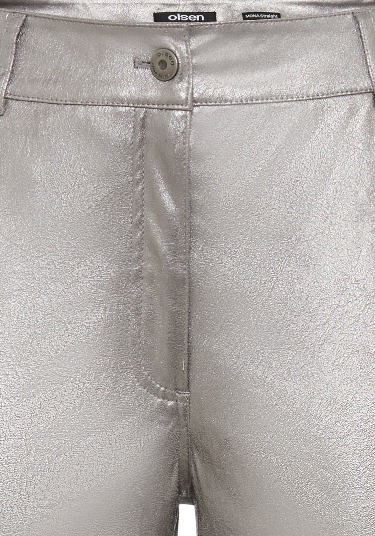 Metallic Soft Leather Look Pant