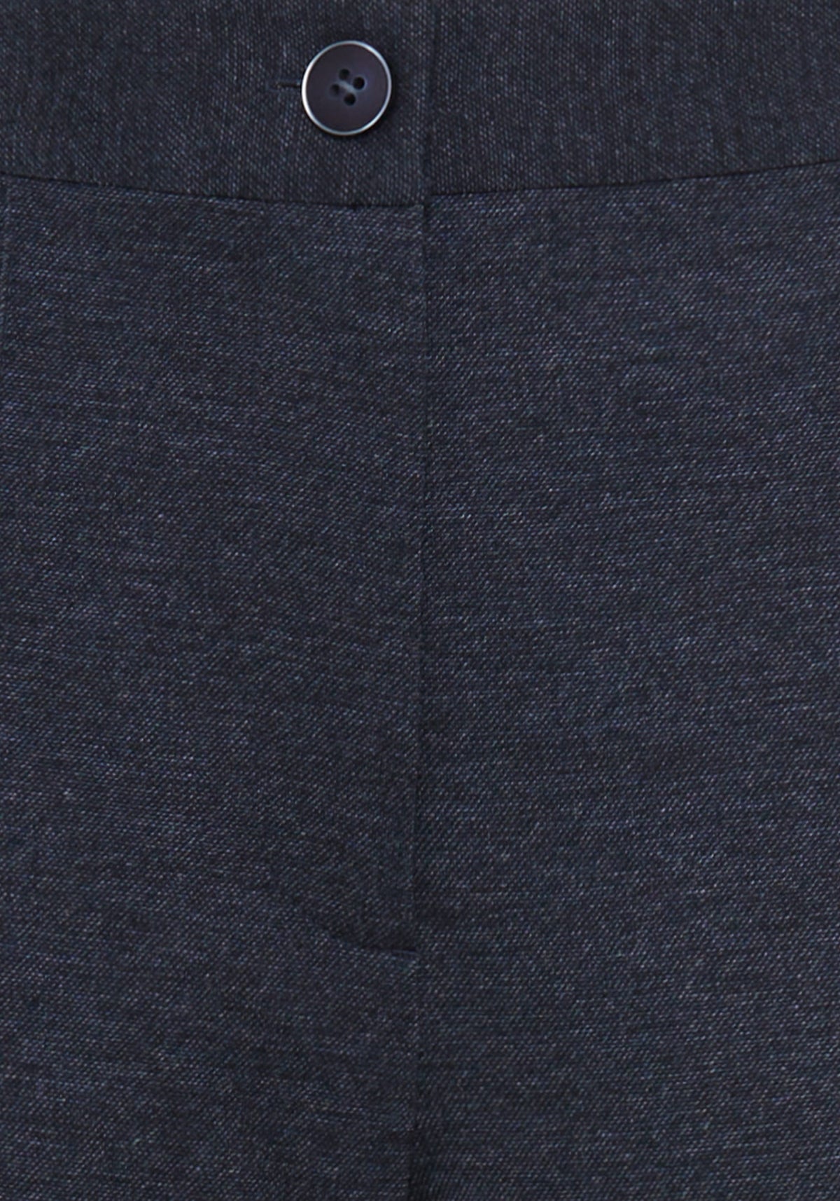 Mona Fit Bootcut Leg Denim Look Cropped Trouser
