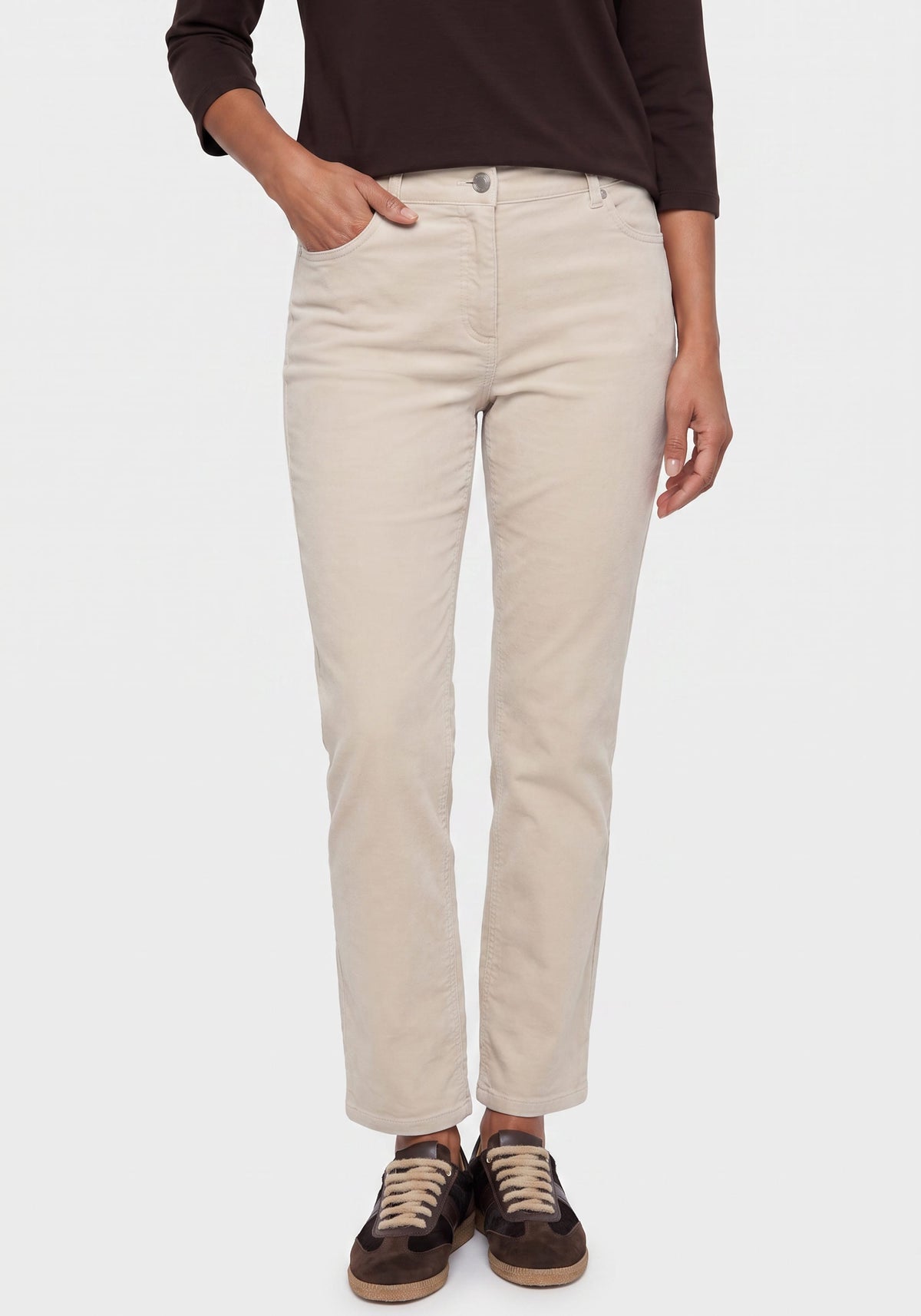Pantalon en velours côtelé
