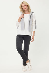 Pantalon en velours côtelé Lisa Fit