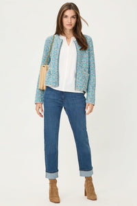Zip Front Cardigan