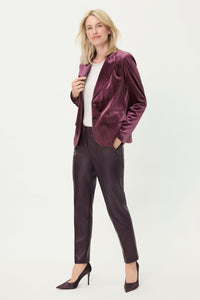 Lisa Fit Straight Leg Faux Leather Pant