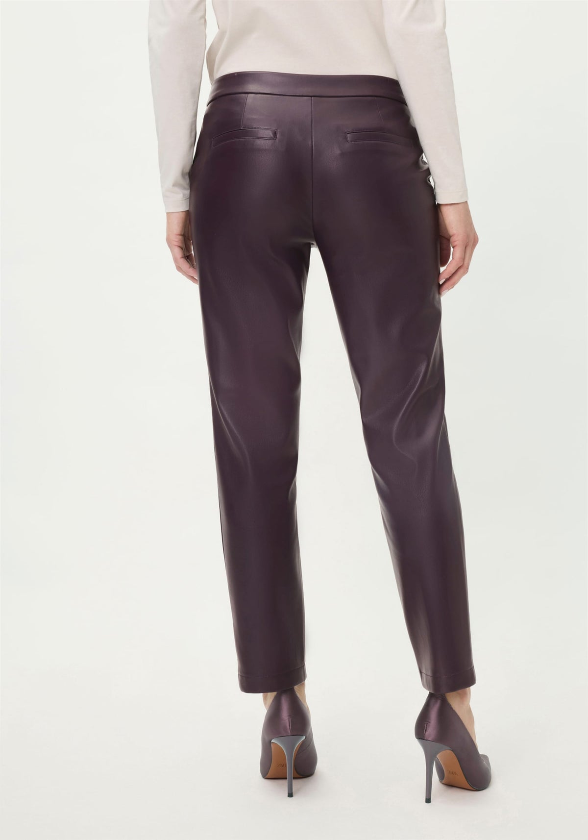 Lisa Fit Straight Leg Faux Leather Pant