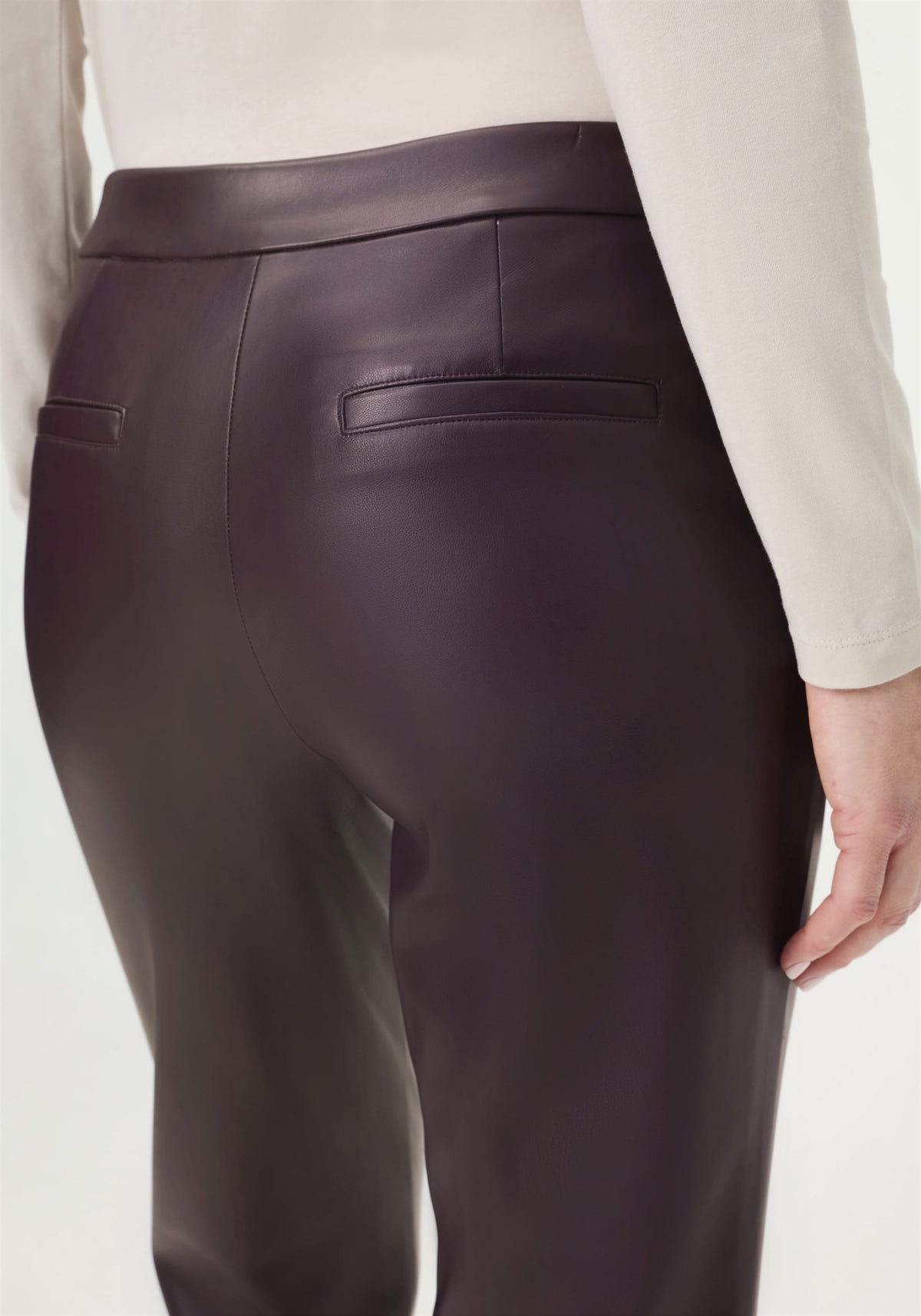 Lisa Fit Straight Leg Faux Leather Pant