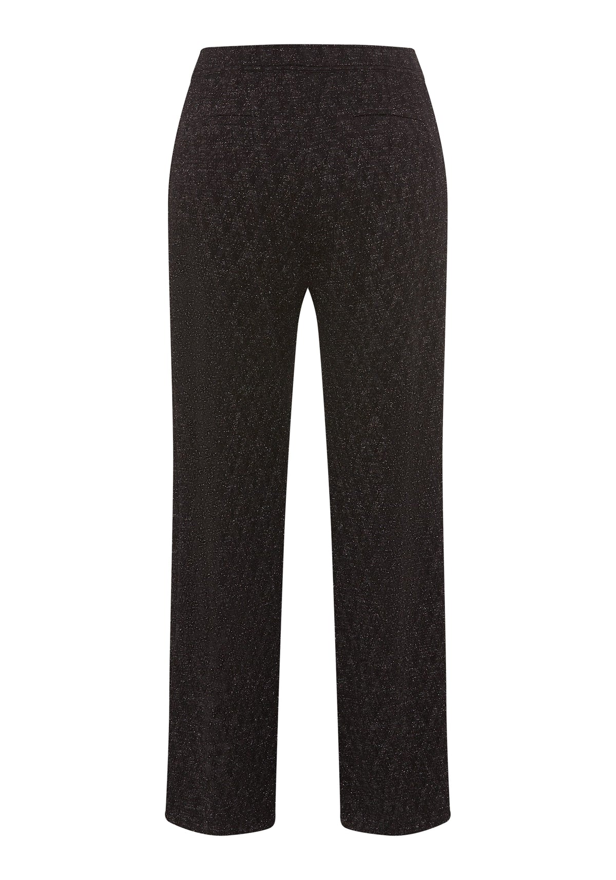 Pantalon à bretelles en maille étincelante