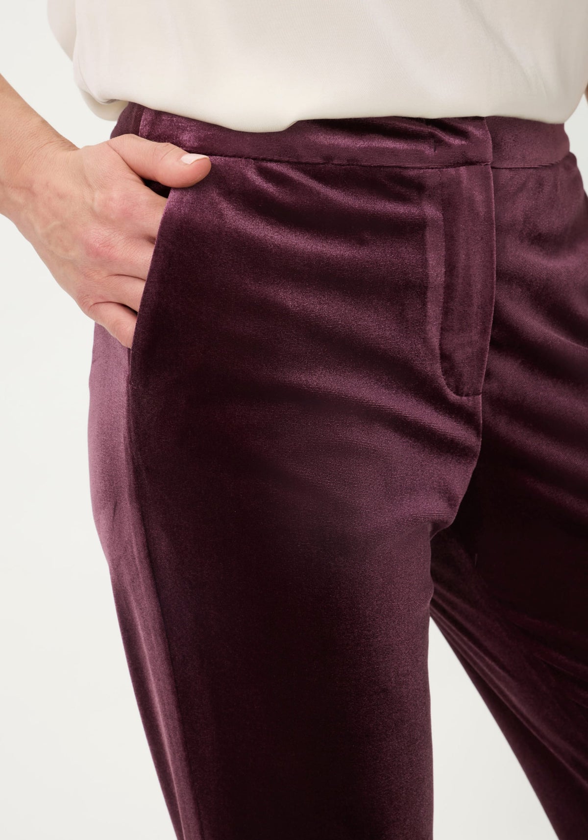 Pantalon en velours Mona Fit