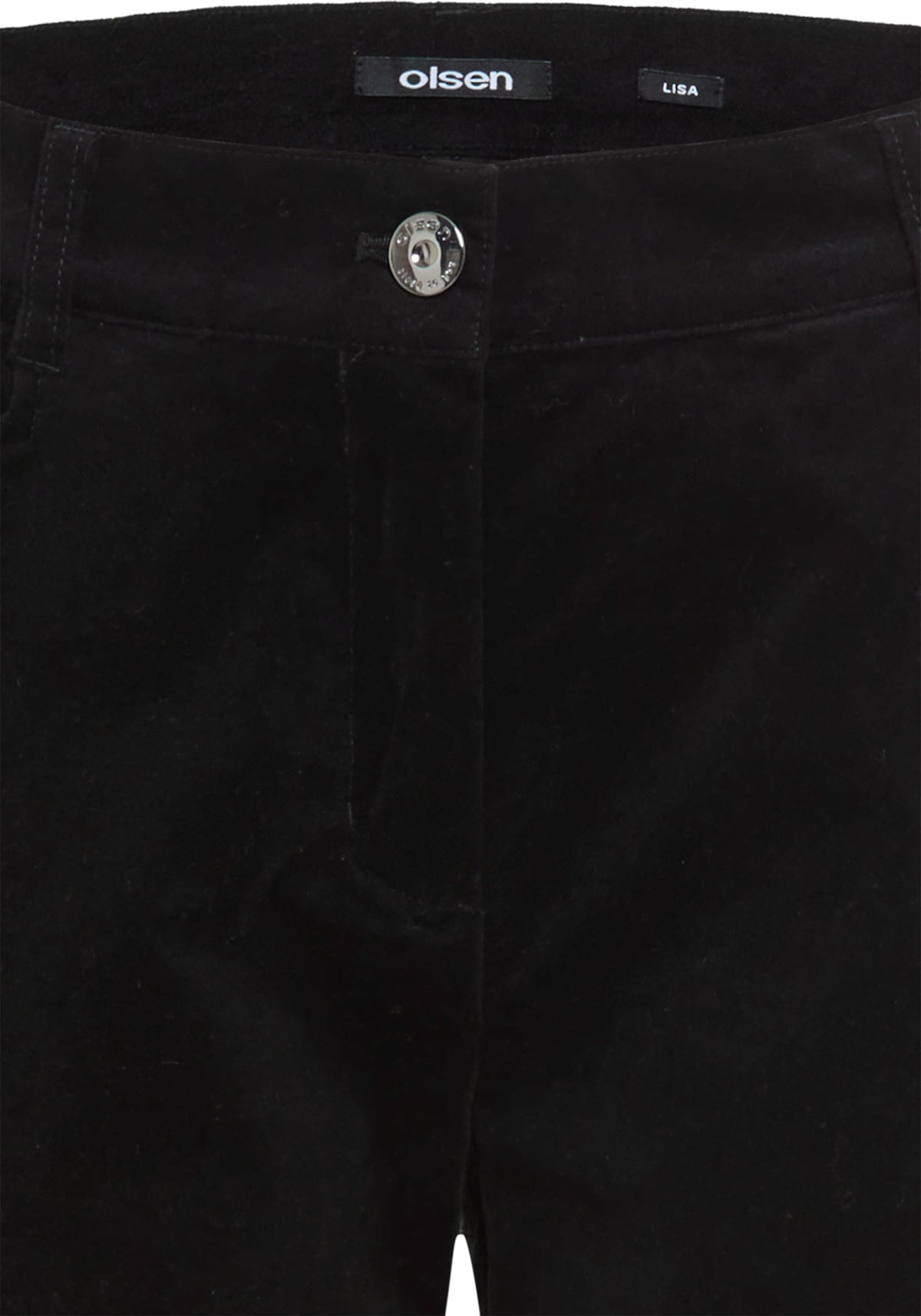 Pantalon en velours côtelé non coupé Lisa Fit