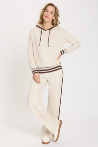 Anna Fit Wide Leg Knit Drawstring Pant