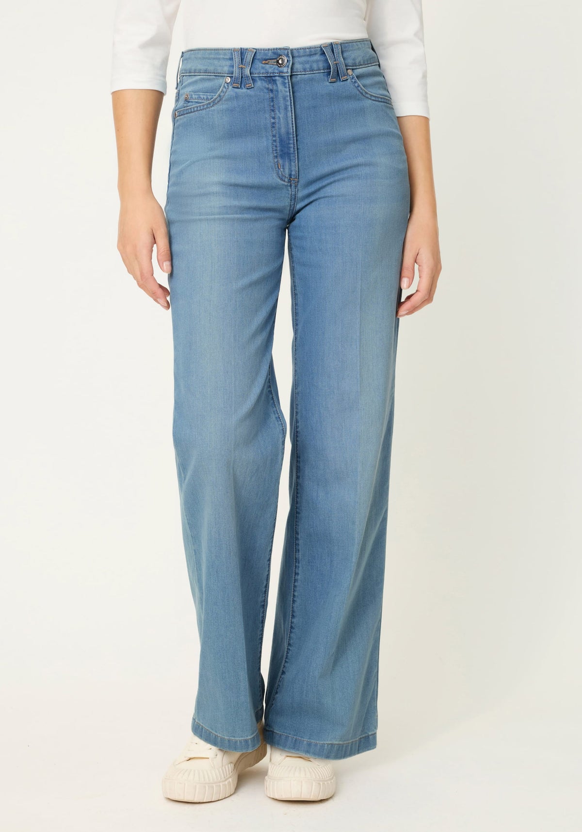 Anna Fit Wide Leg Jean