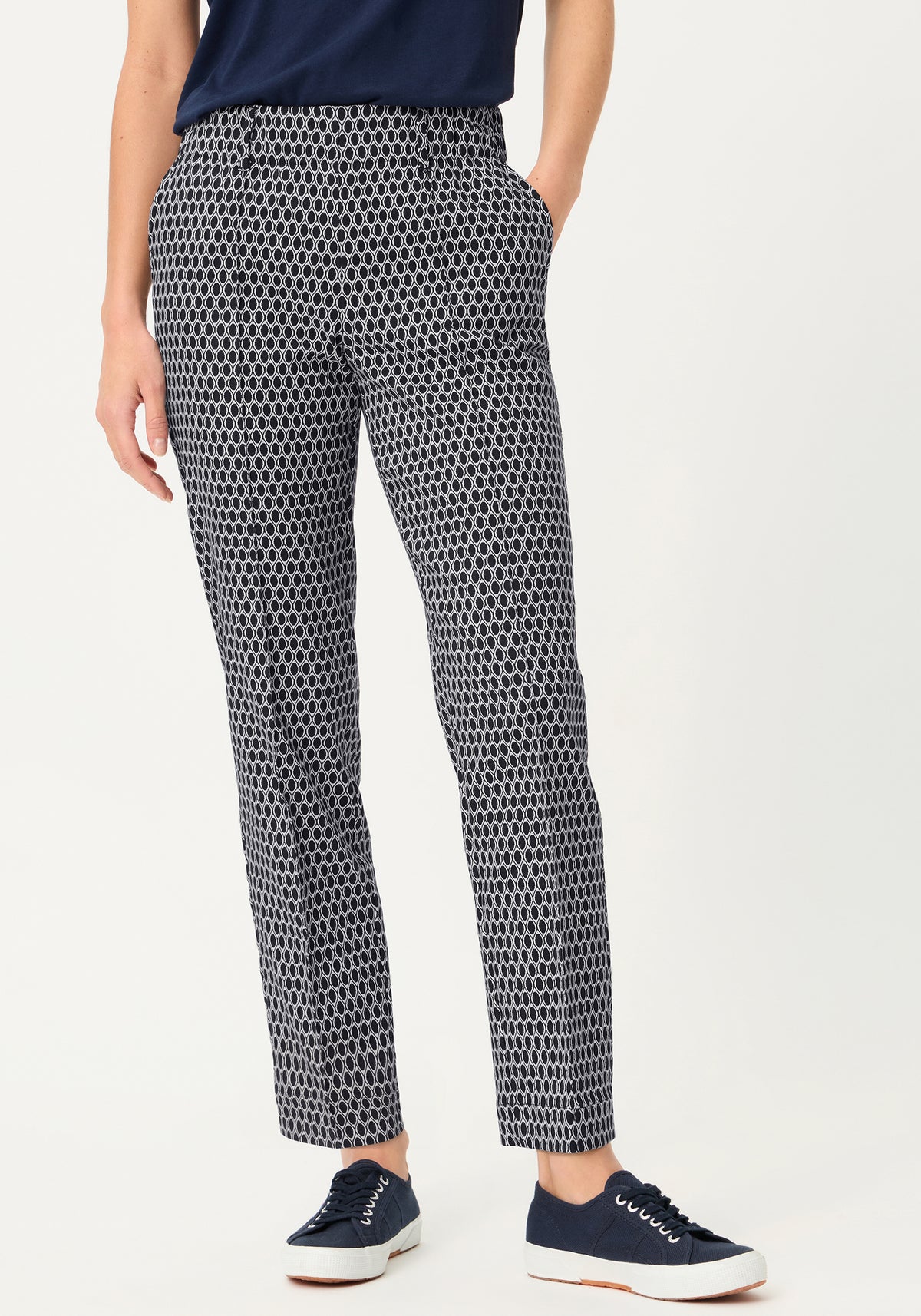 Pantalon à enfiler Lisa FIt Geo