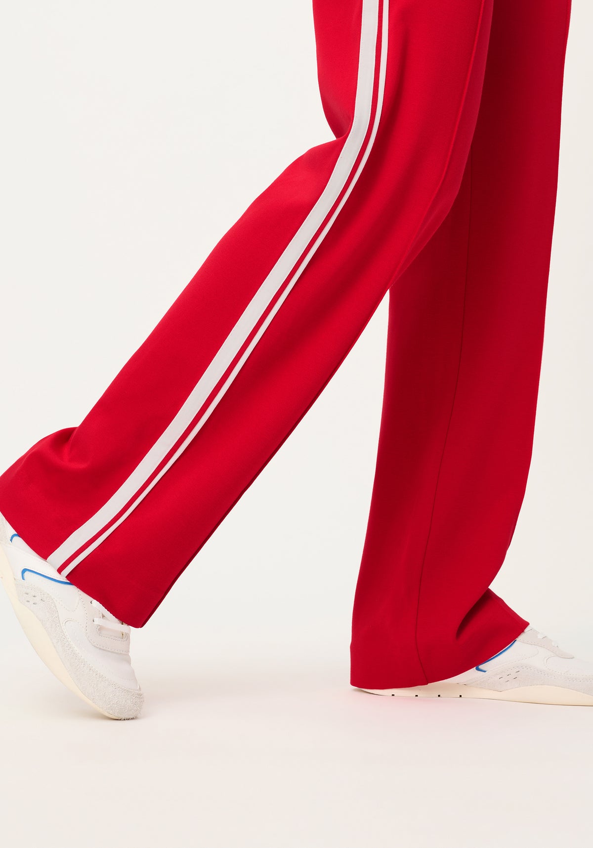 Pantalon à cordon coulissant en jersey avec bande latérale