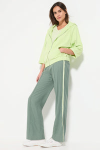 Drawstring Side Stripe Pant