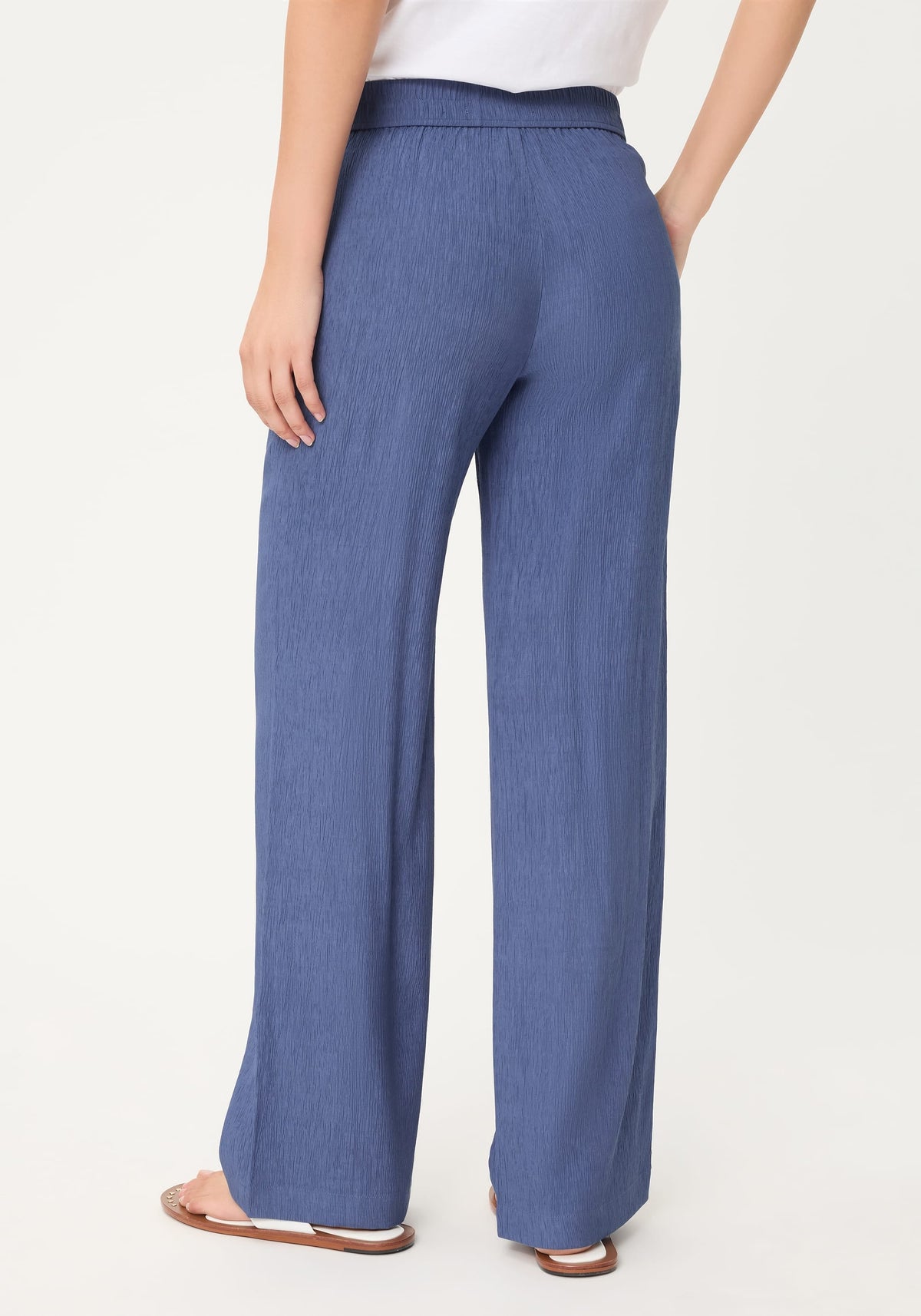 Soft Crinkle Pull-On Pant