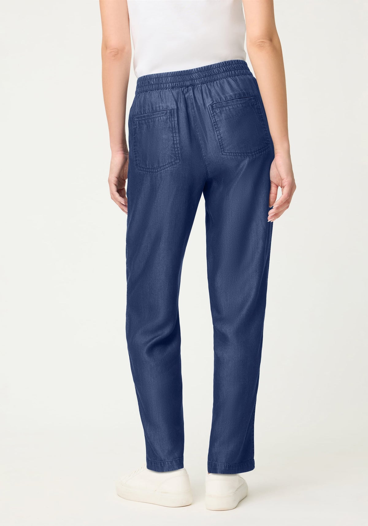 Soft Denim-Look Pant