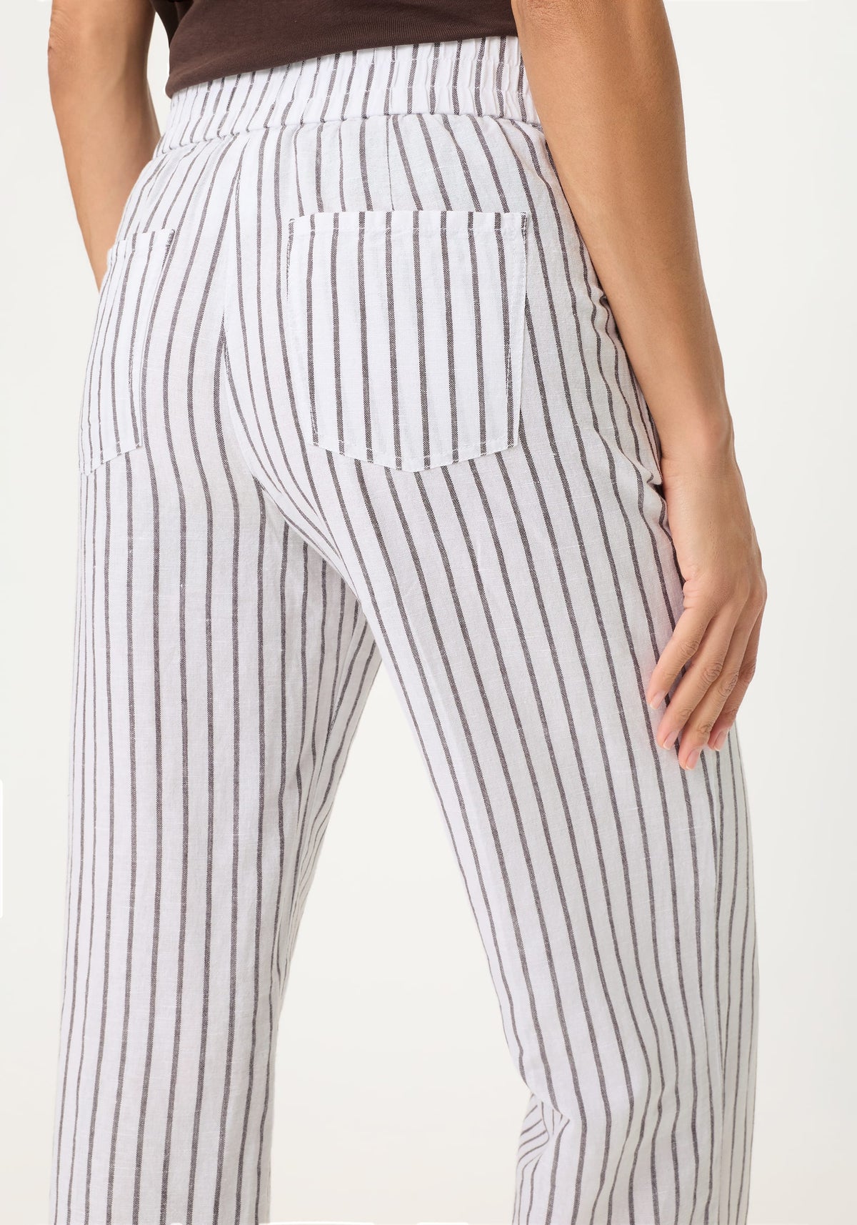 Stripe Pull-On Pant