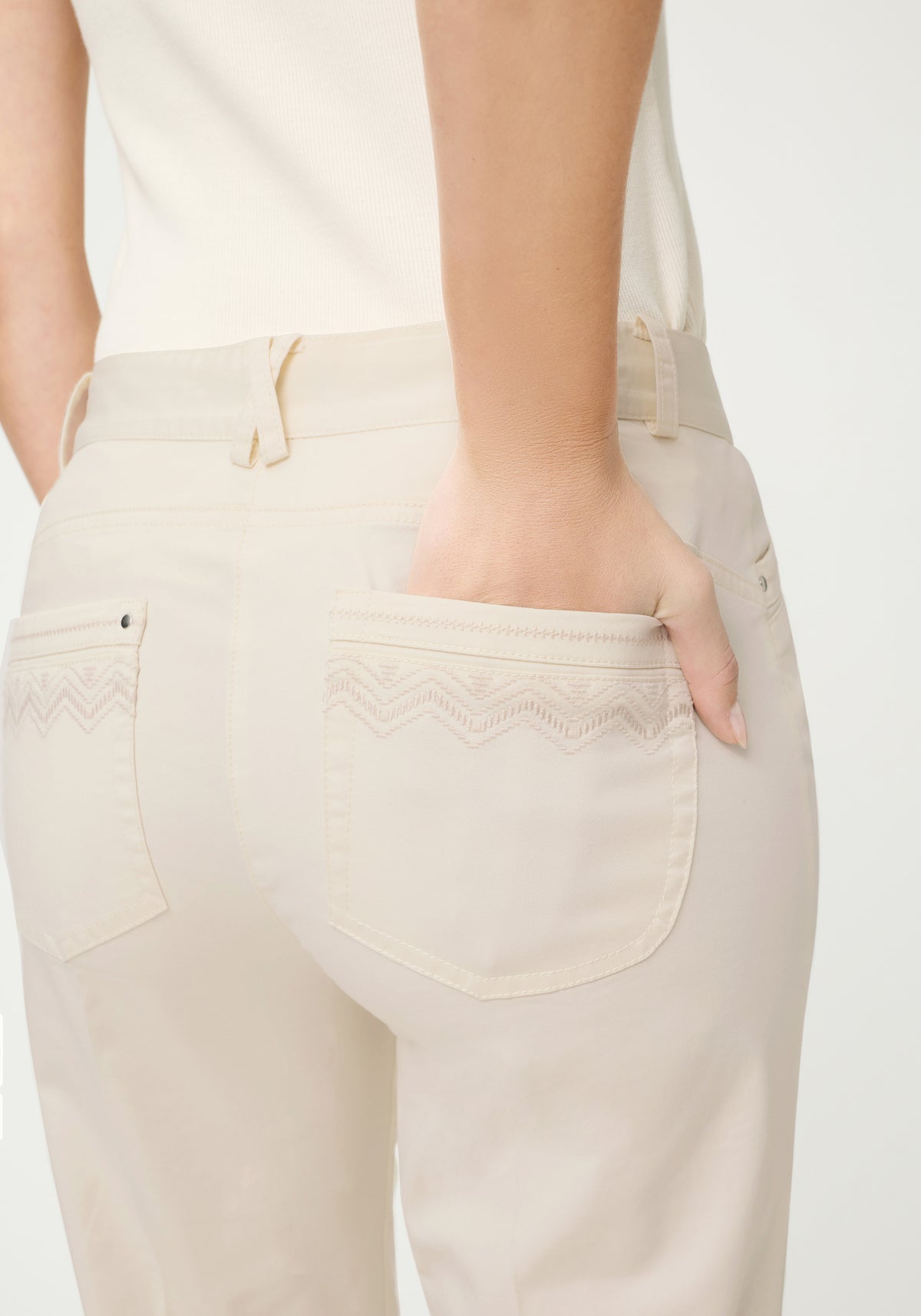 Pantalon décontracté droit Mona