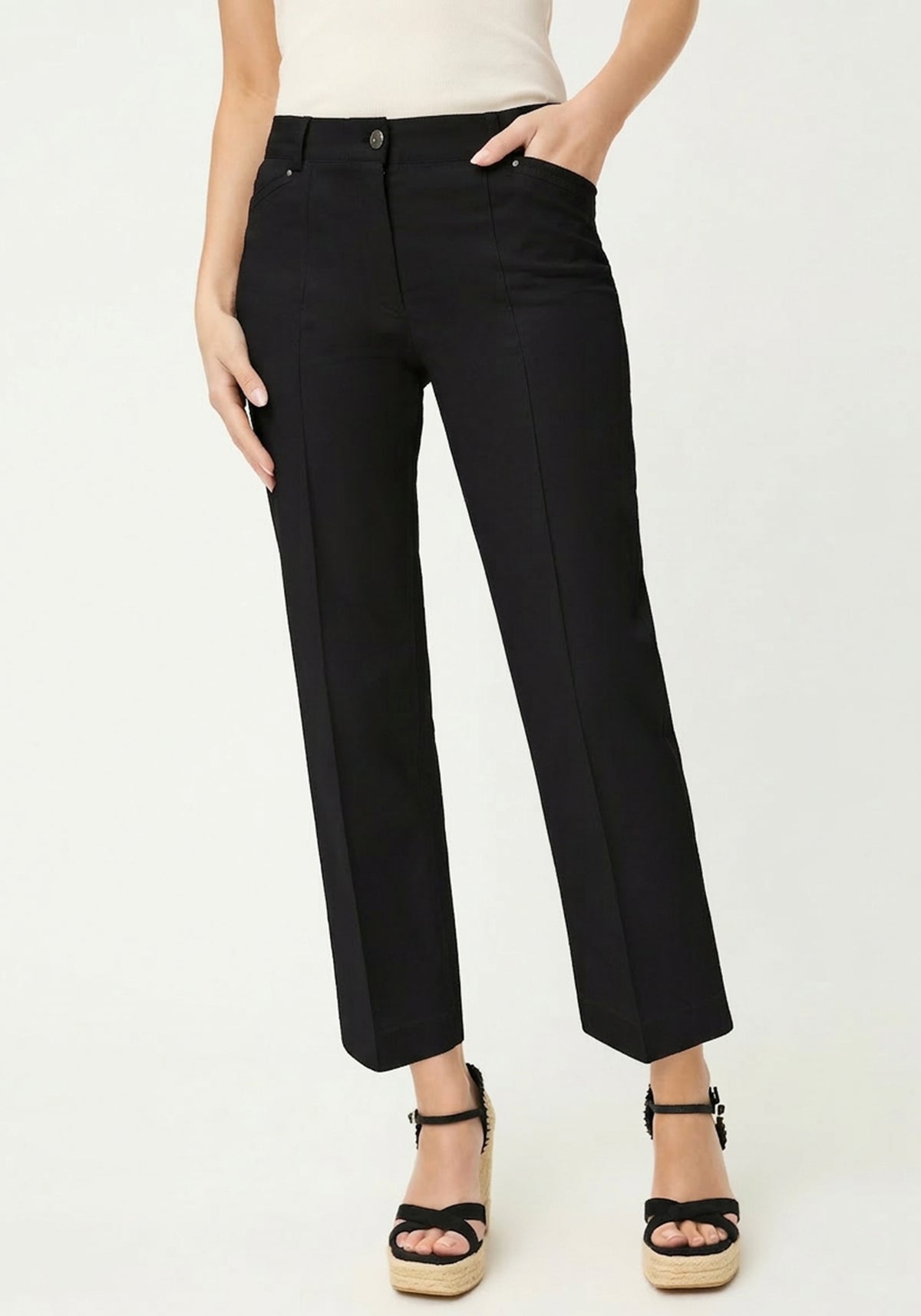 Pantalon décontracté droit Mona