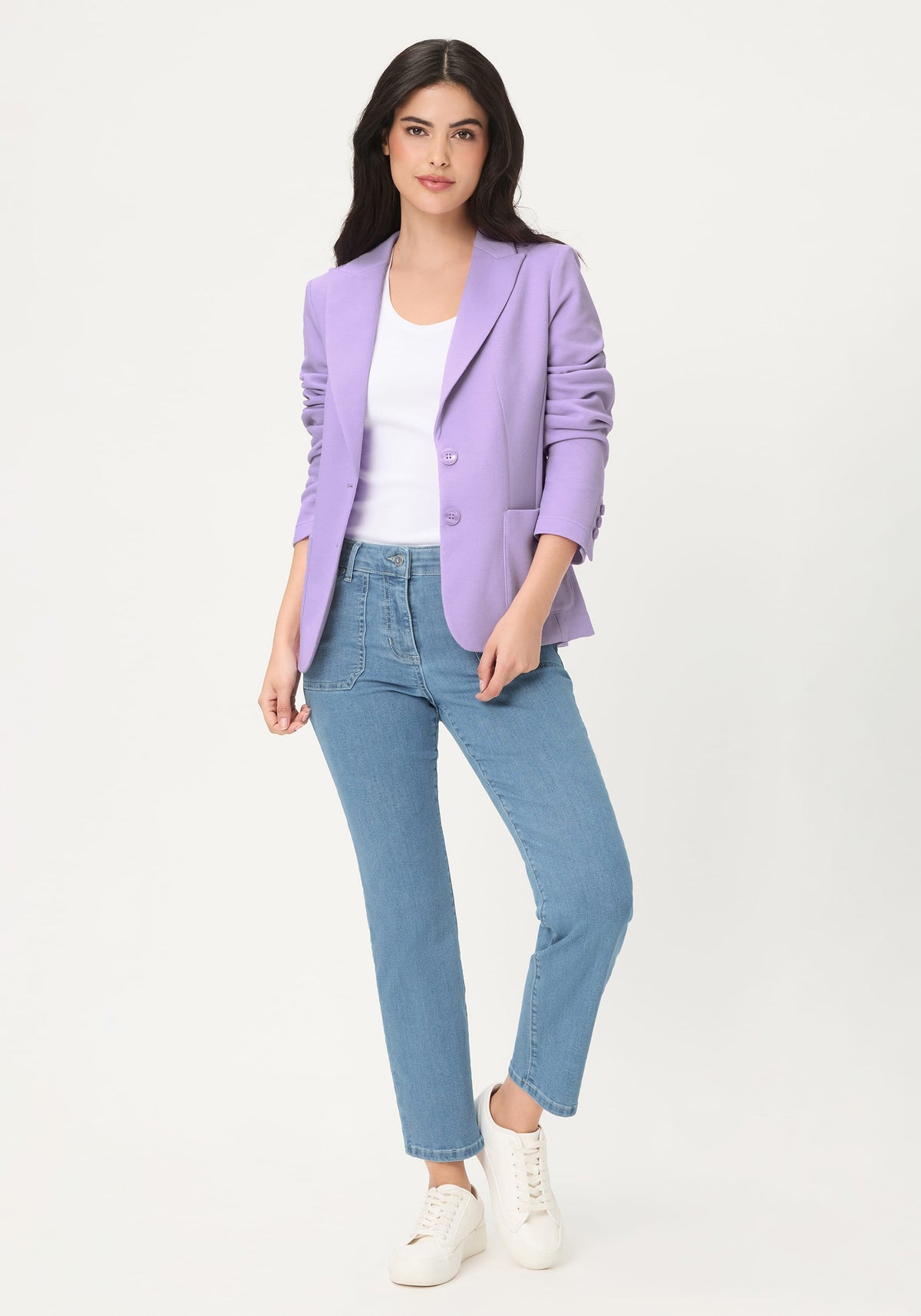 Cropped Denim Jeans