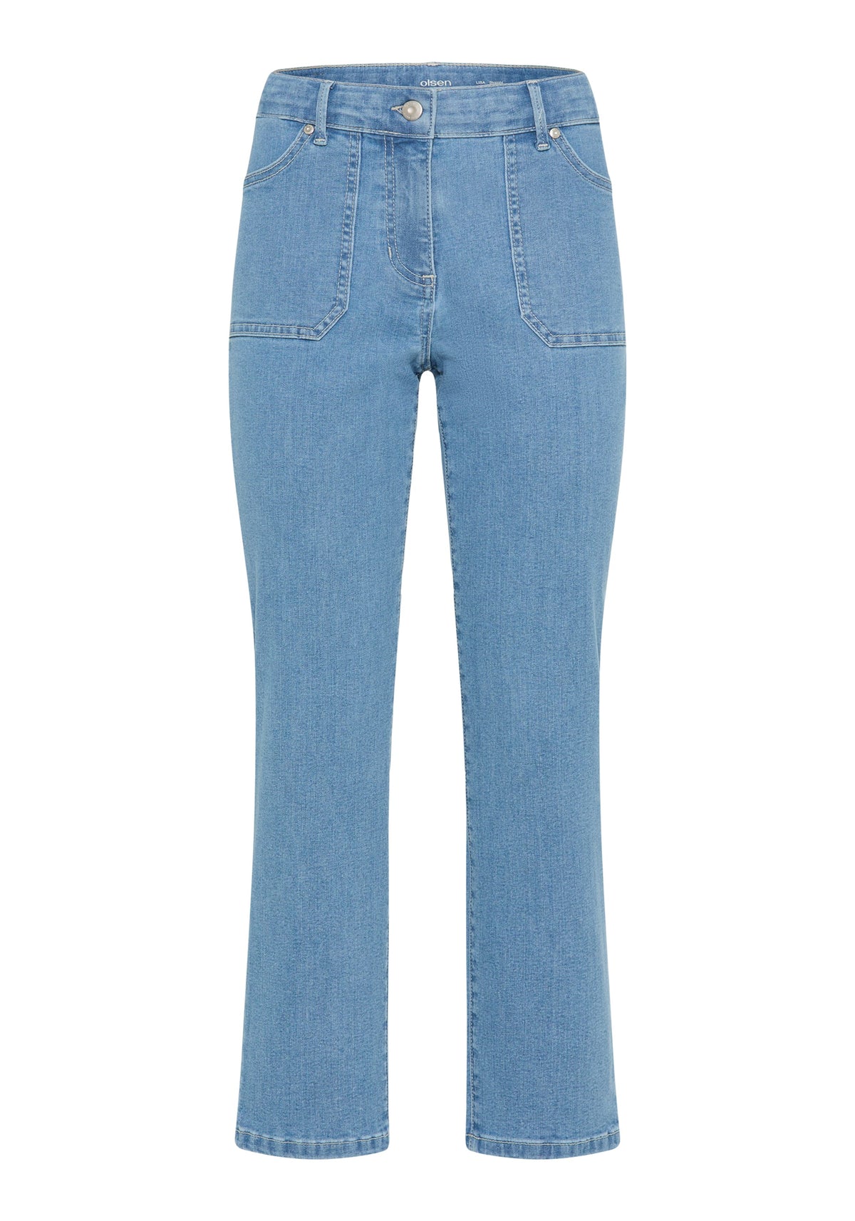 Cropped Denim Jeans