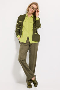 Pantalon en simili-daim