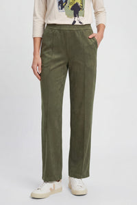 Pantalon en simili-daim