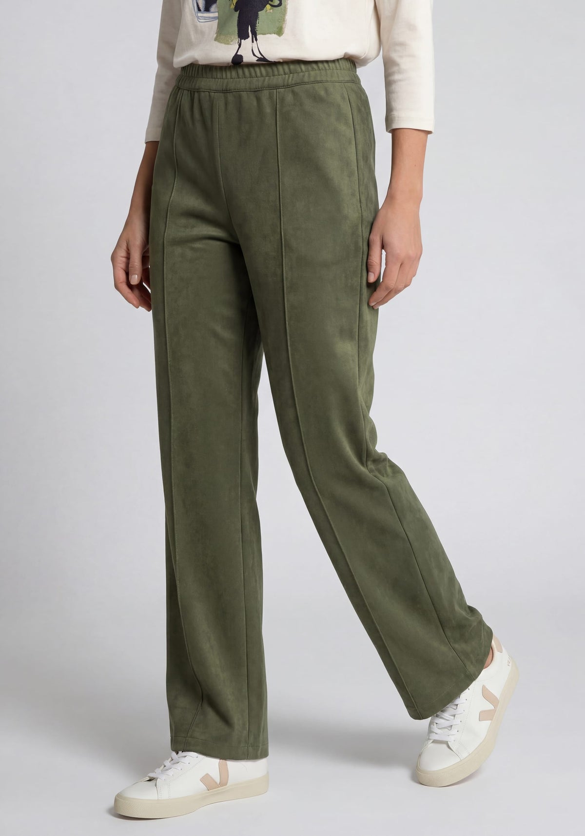 Faux Suede Pant
