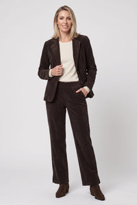 Pantalon en velours côtelé à enfiler