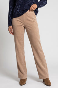 Pantalon en velours côtelé à enfiler