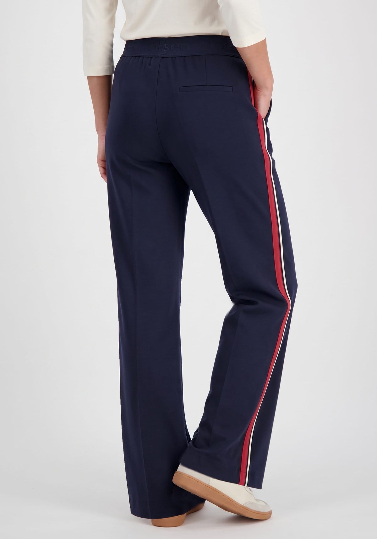 Side Stripe Jersey Knit Pant