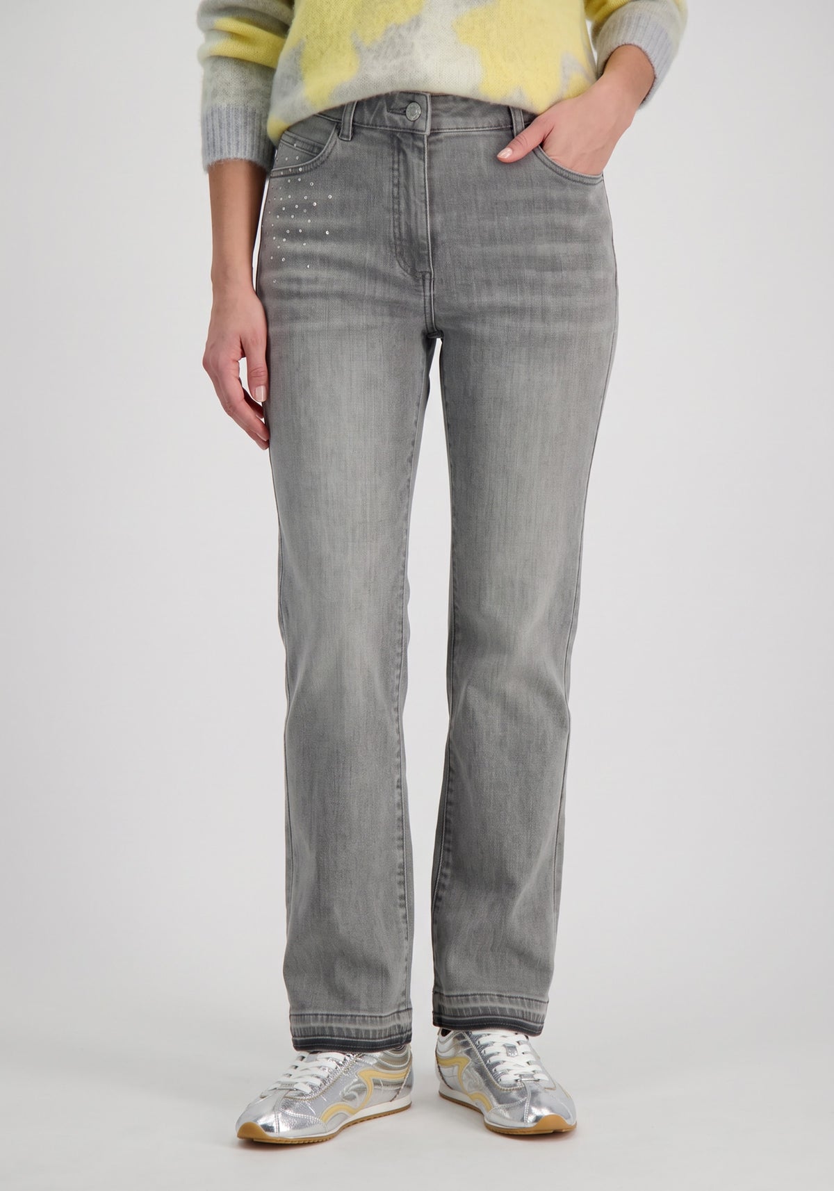 Grey Wash Jean