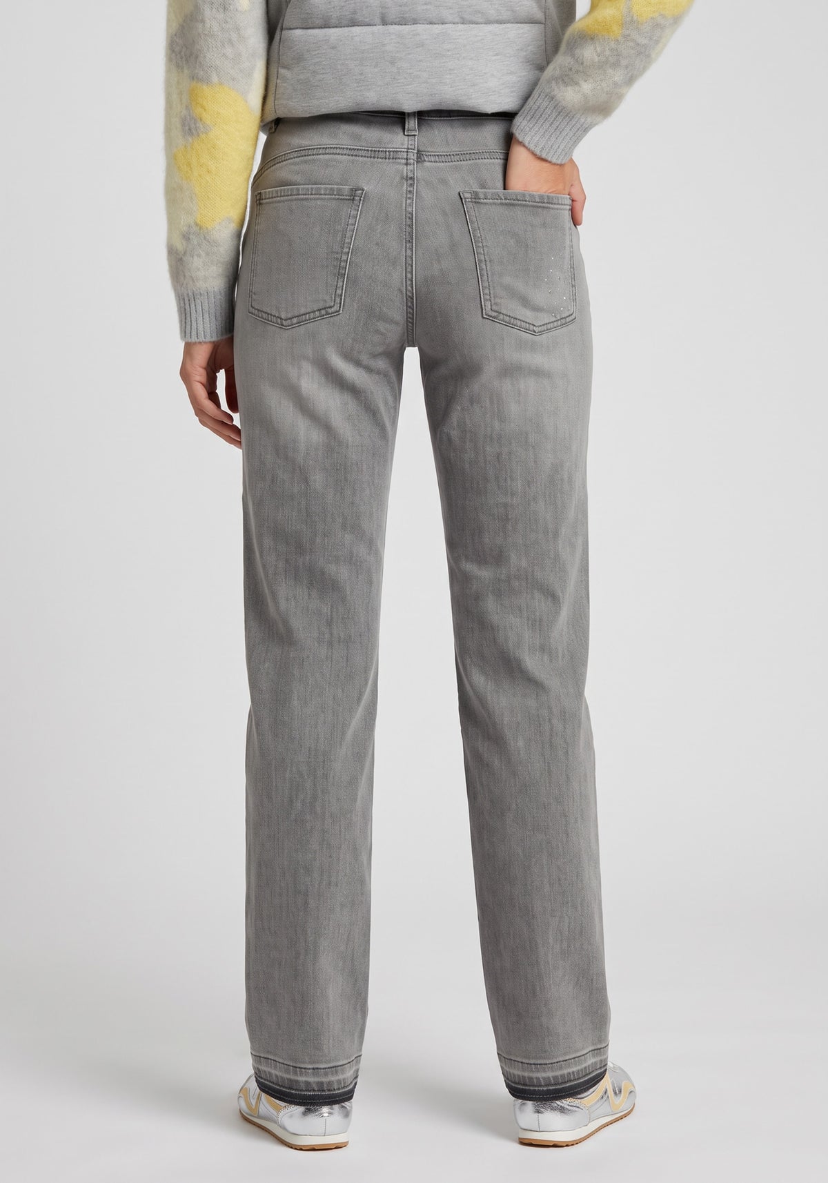 Grey Wash Jean