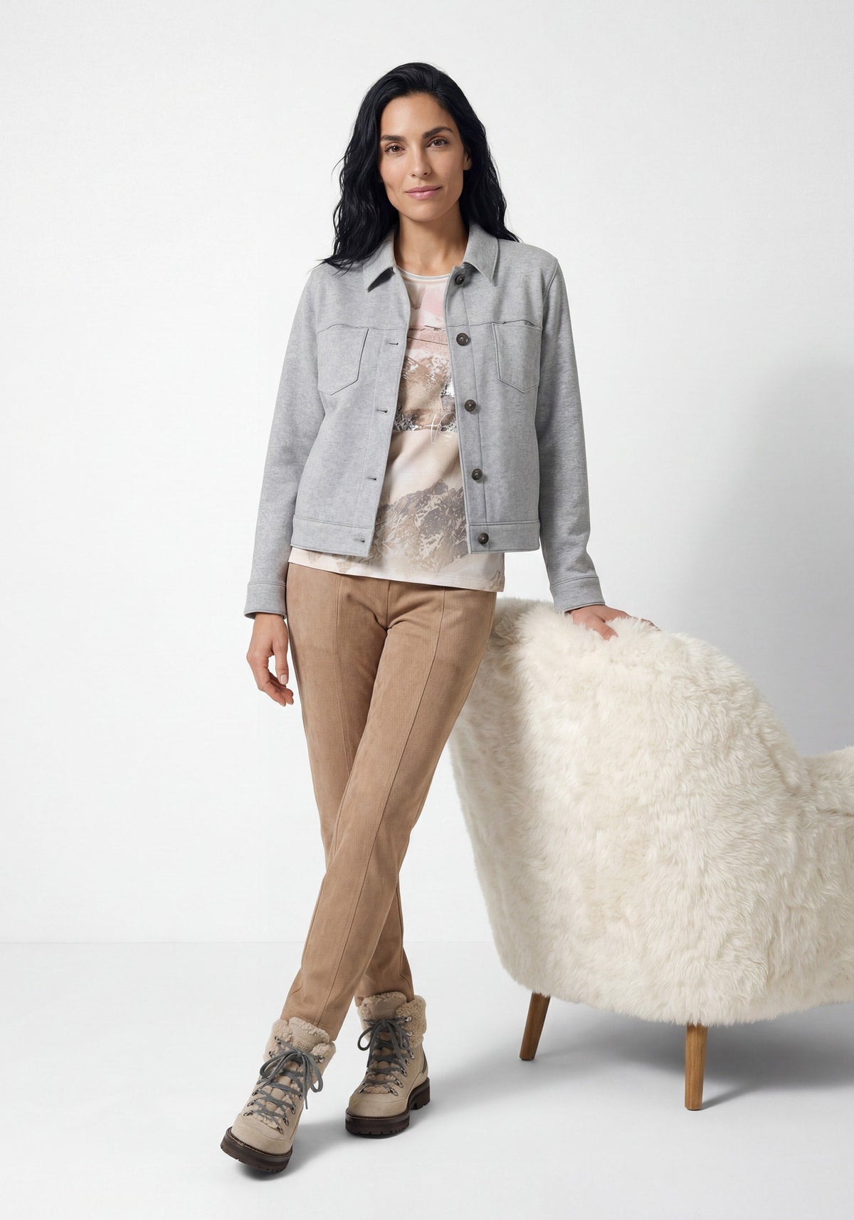 Faux Suede Pant