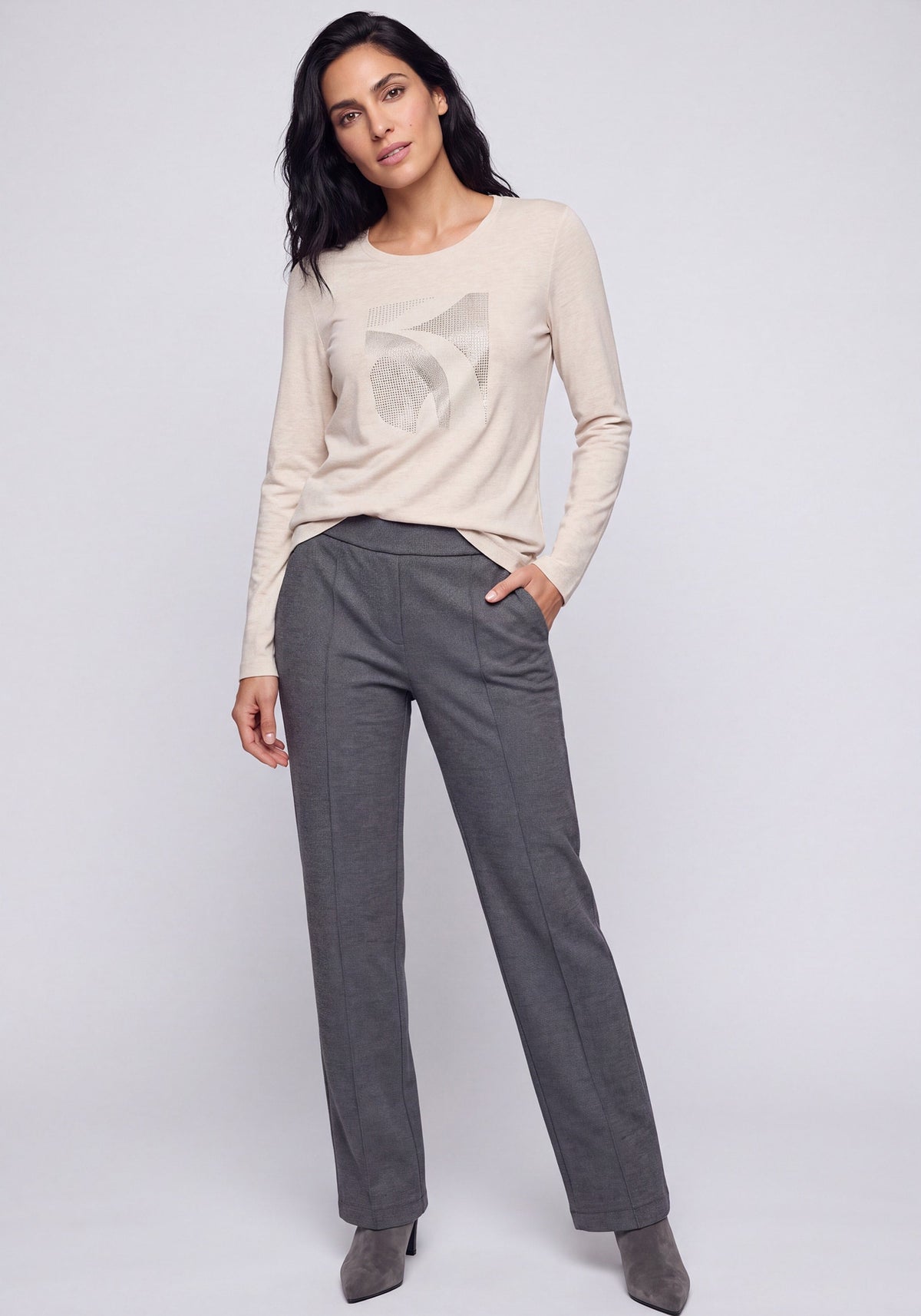Herringbone Knit Pant