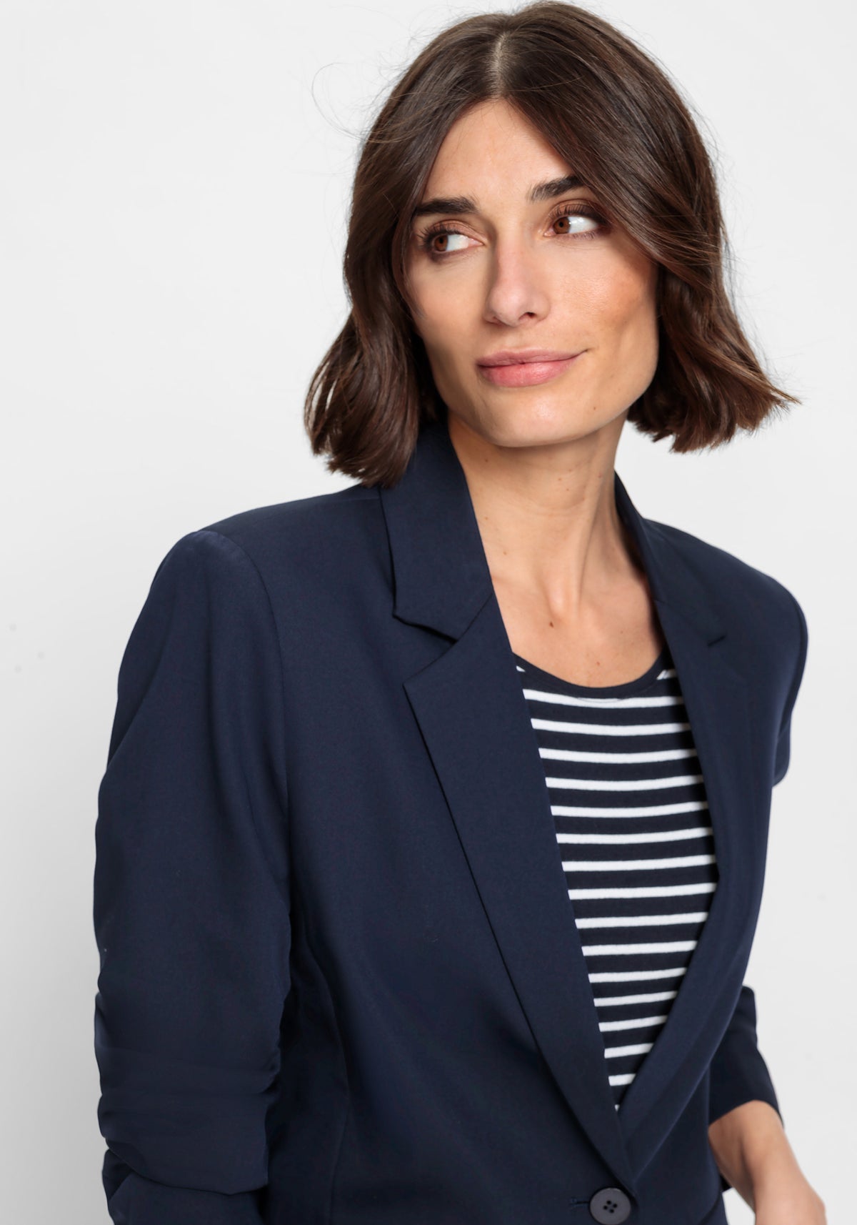 Classic Notch Collar Blazer