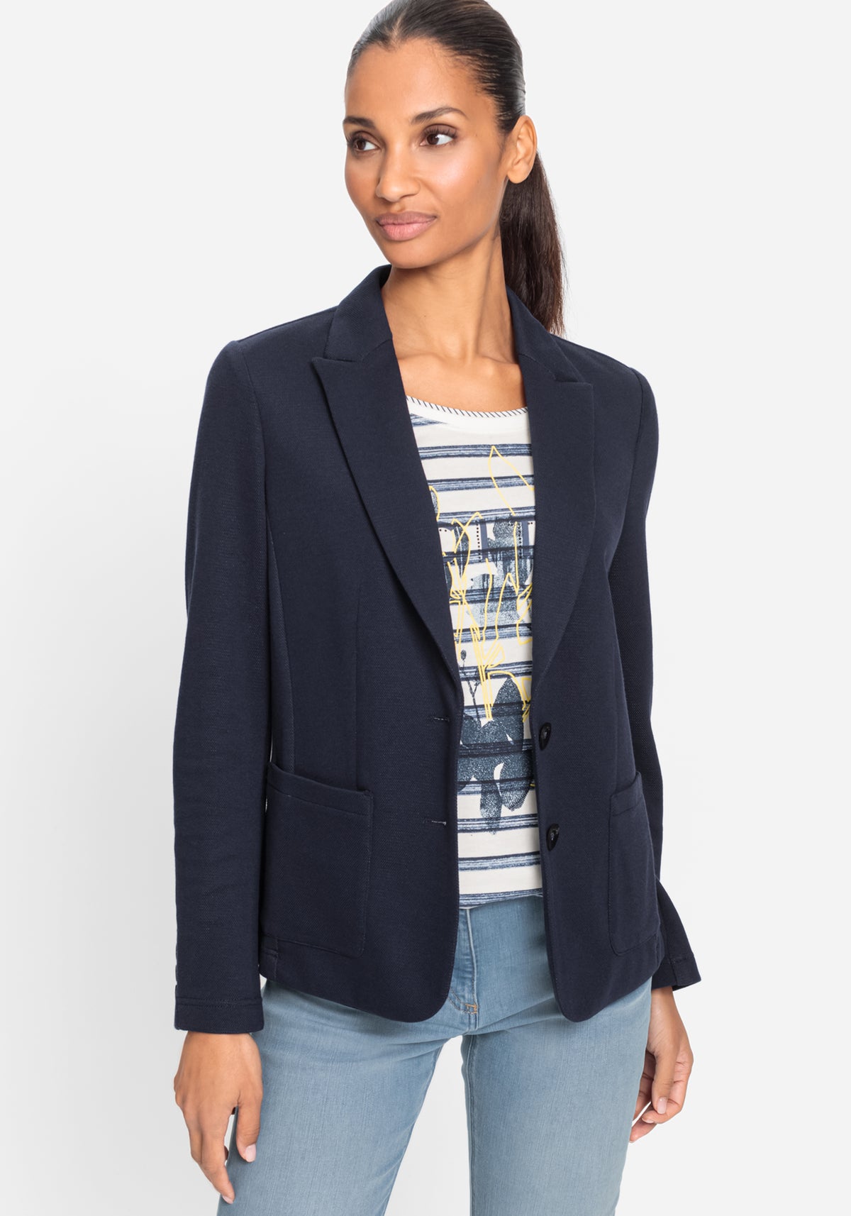 Piqué Blazer