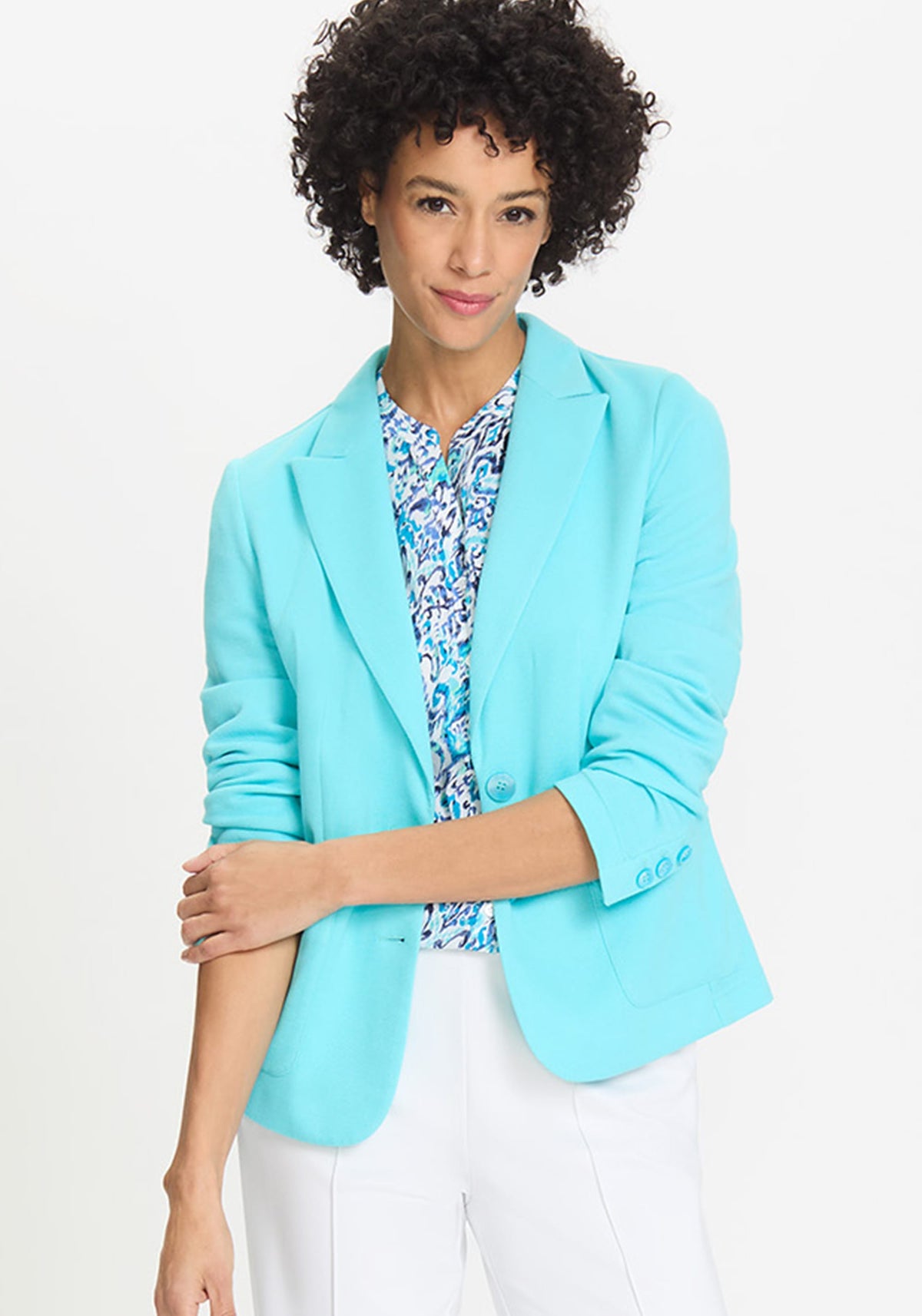 Blazer en piqué