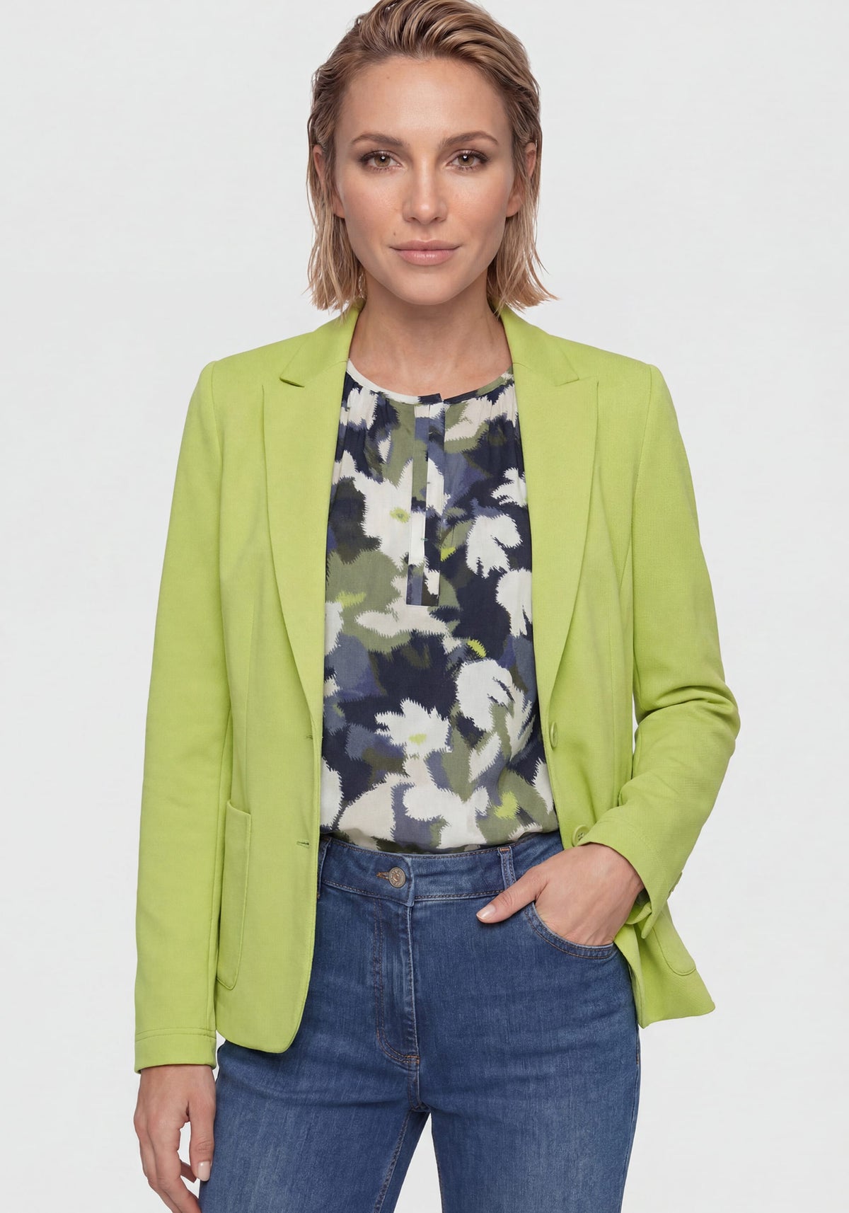 Piqué Blazer