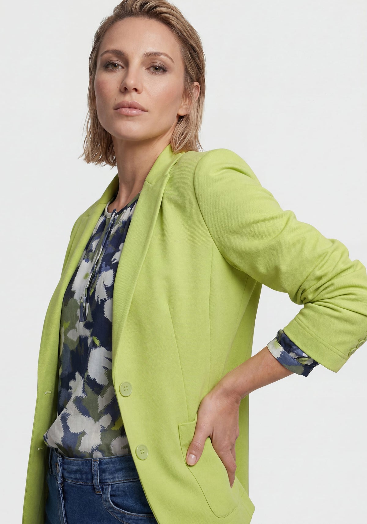 Piqué Blazer