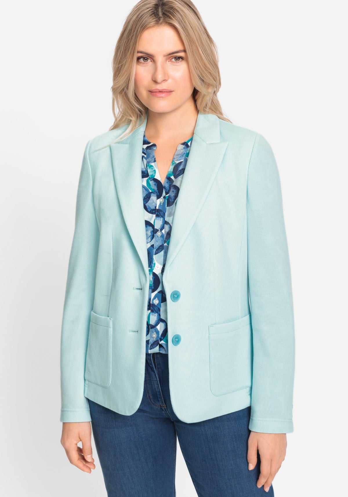 Blazer en piqué
