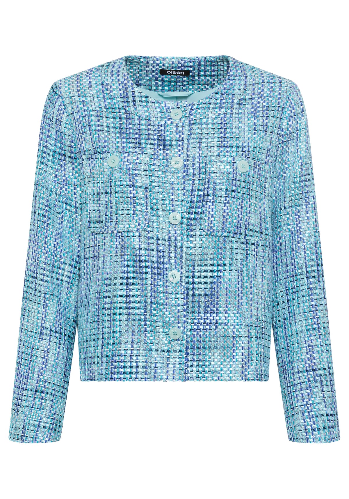 Cropped Tweed Jacket