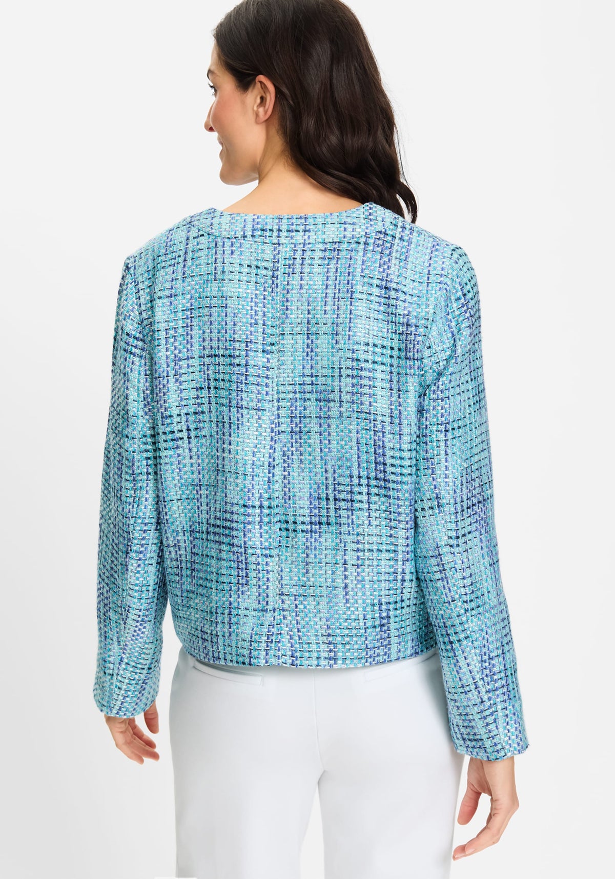 Cropped Tweed Jacket