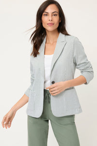 Seersucker Blazer