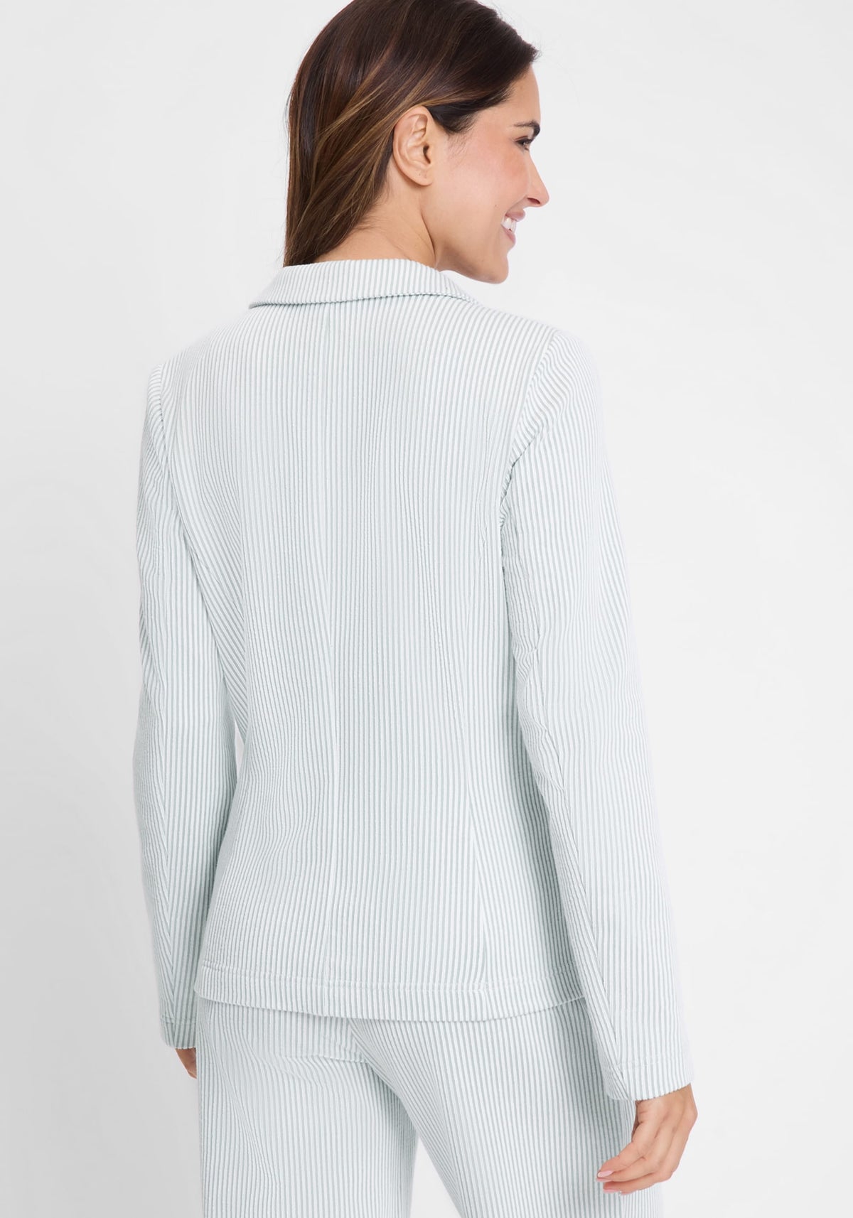 Seersucker Blazer