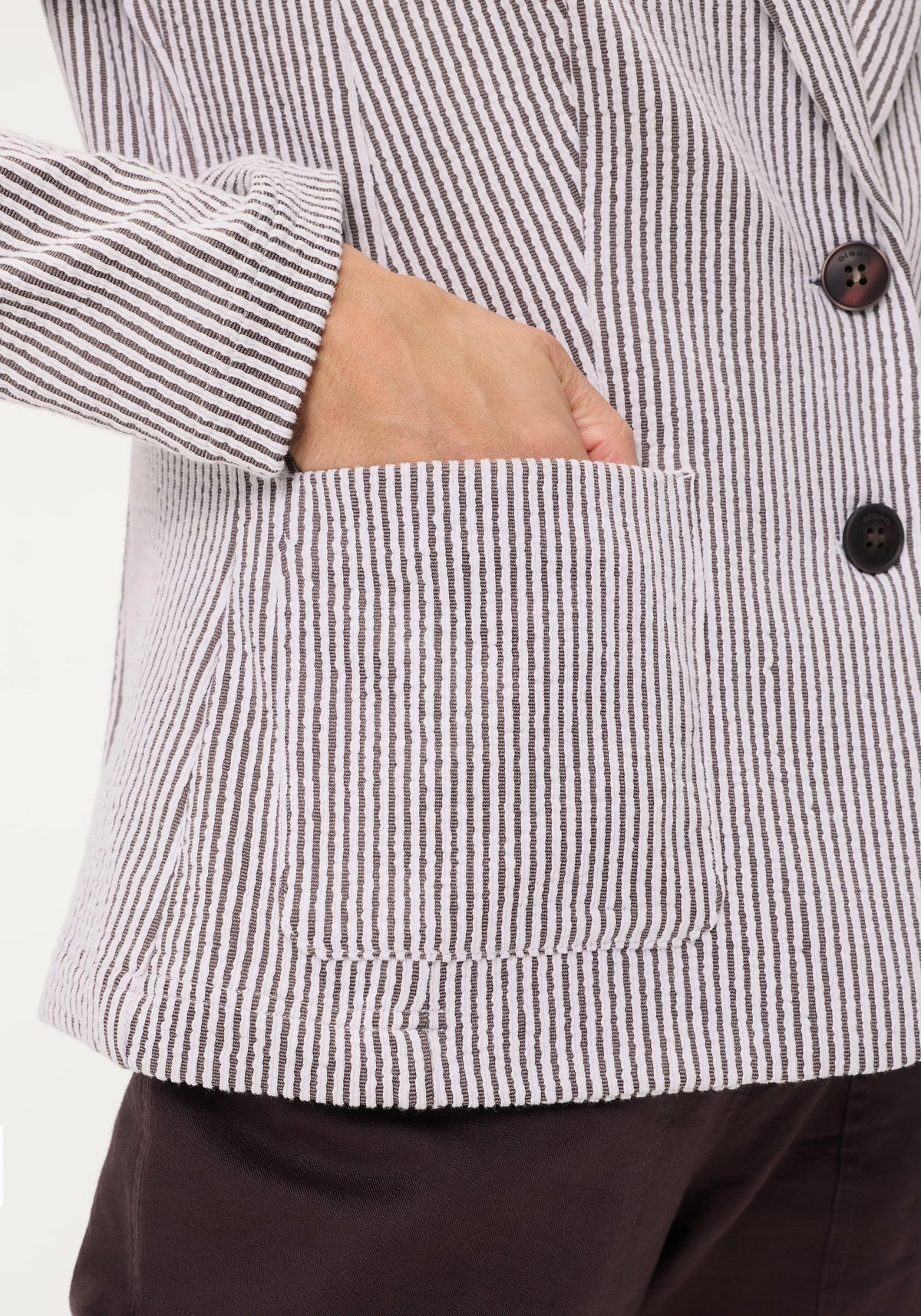 Seersucker Blazer