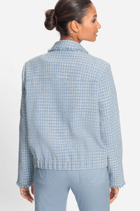 Scuba Jersey Placement Print Top