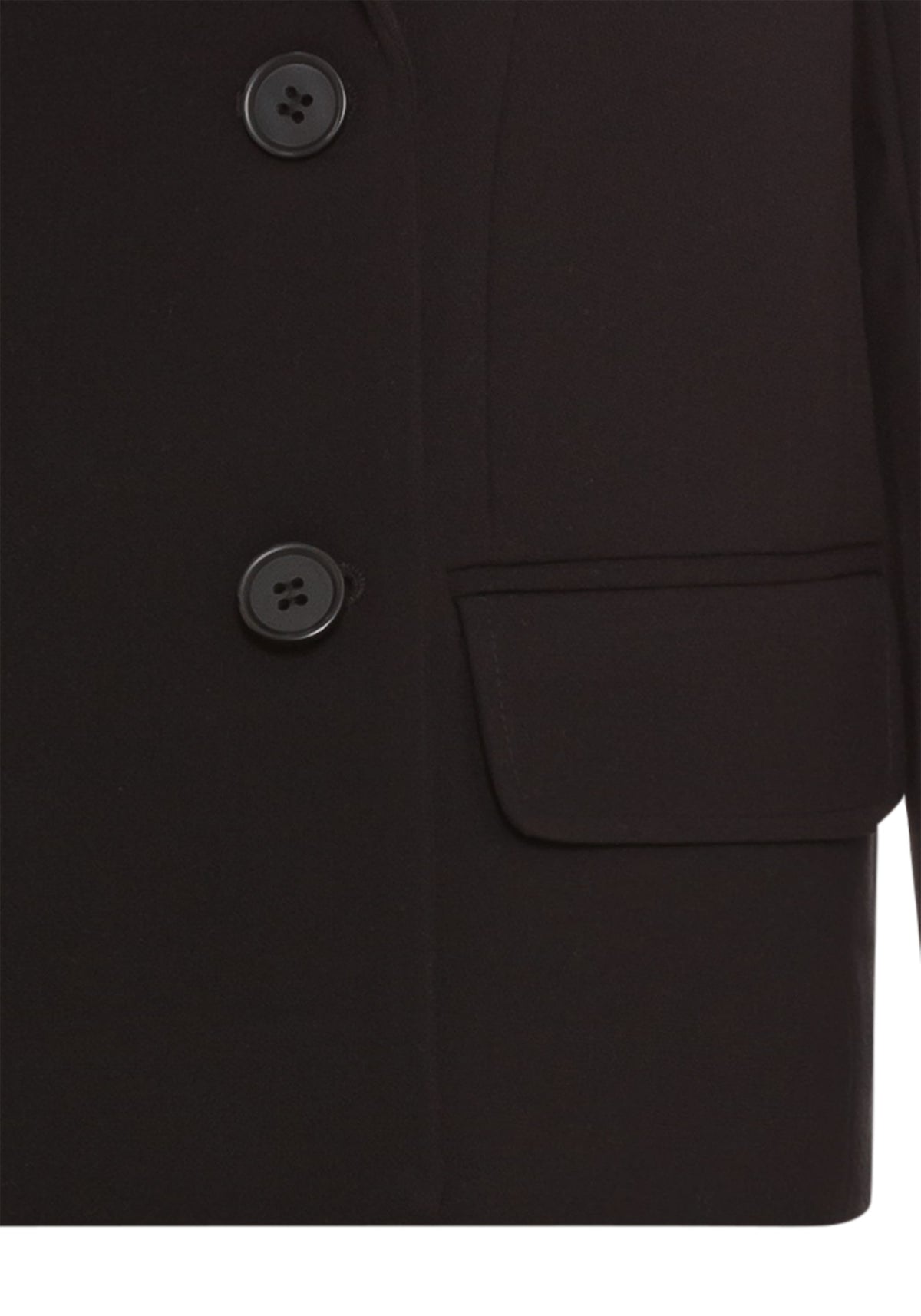 Cropped Double Breasted Blazer